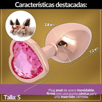 Plug Anal Joya Corazón Talla S - vista 5