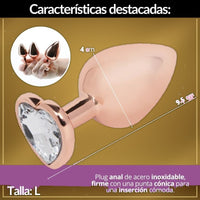 Plug Anal Joya Corazón Talla L - vista 2