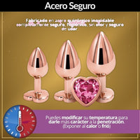 Plug Anal Joya Corazón Talla L - vista 4