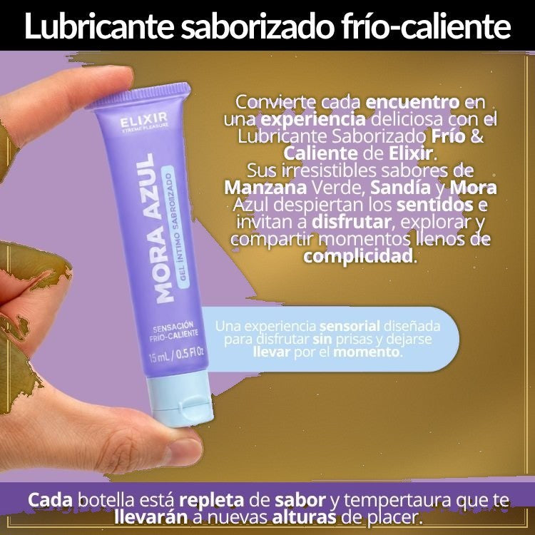 Lubricante Mora Azul Frío-Caliente - vista 4