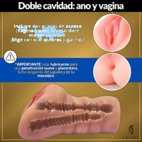 Masturbador Vagina y Ano Realista TPE - vista 3