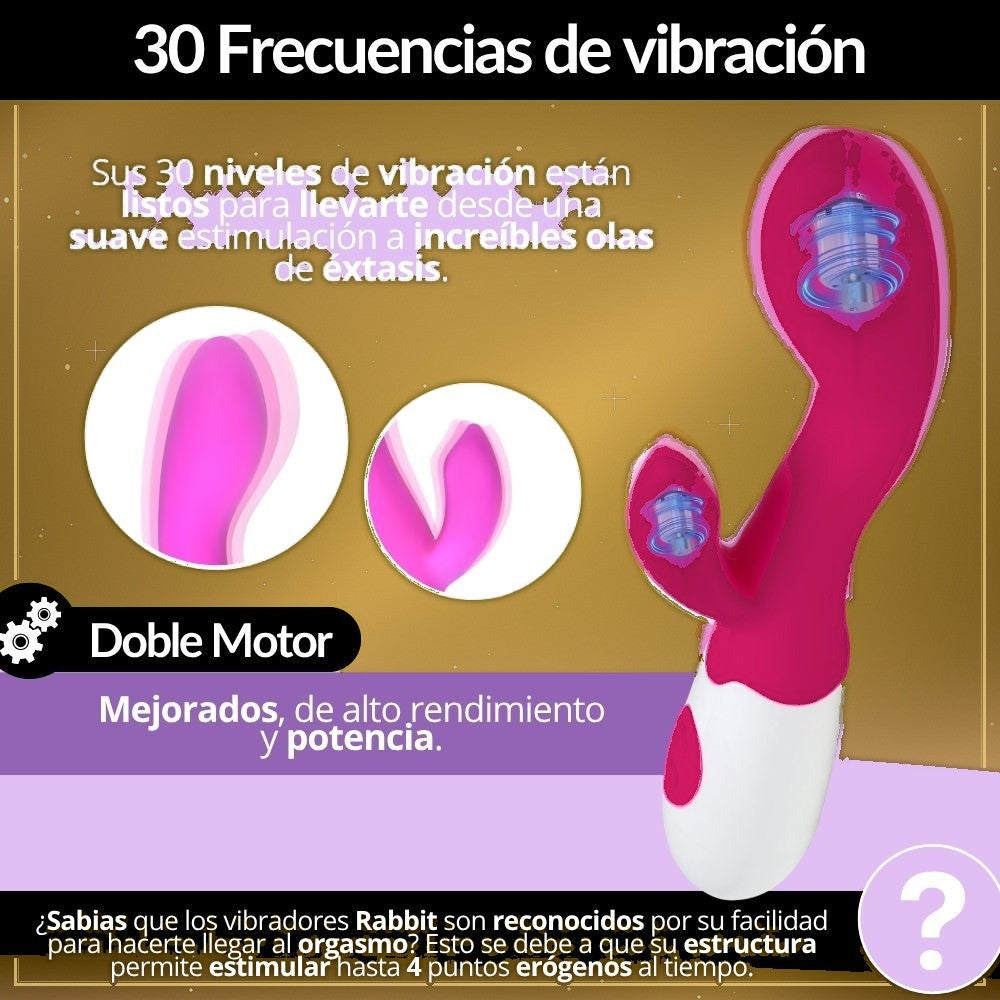Vibrador Doble Estimulación 30 Funciones - vista 4