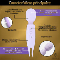 Vibrador 2 en 1 Masajeador de Clítoris - vista 2