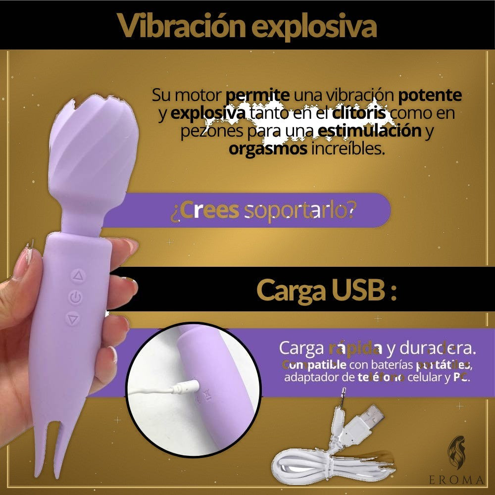 Vibrador 2 en 1 Masajeador de Clítoris - vista 5