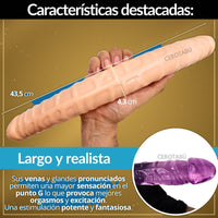 Dildo Doble Penetración XXL 43,5cm - vista 3