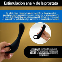 Masajeador Prostático Anal en Silicona - vista 4