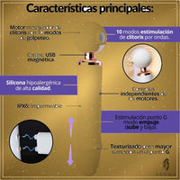 Masajeador Clítoris y Punto G 3 en 1 - vista 2