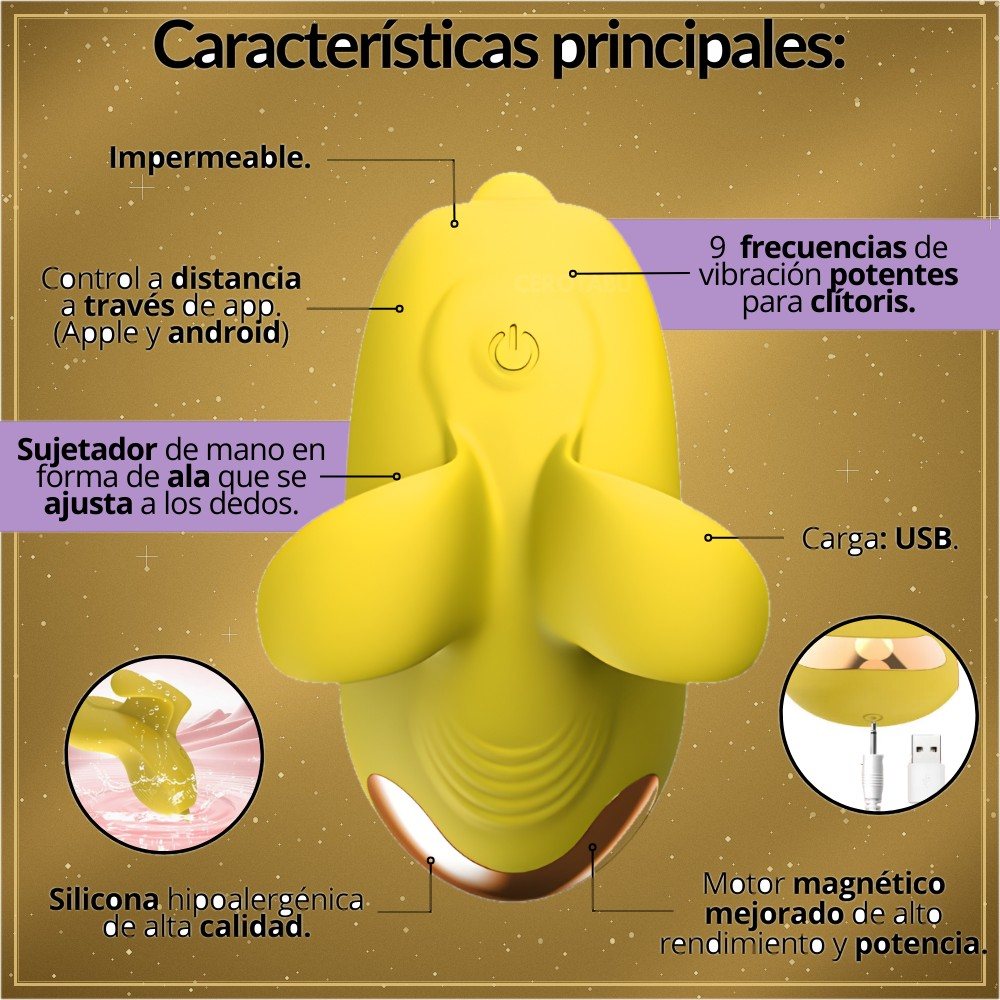 Masajeador de Clítoris Banana App - vista 3