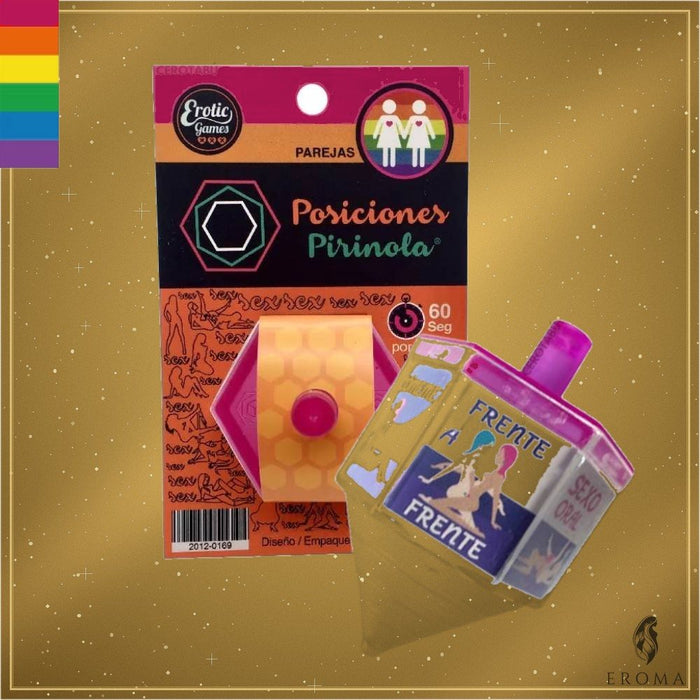 Juego De Adultos Pirinola Pareja Mujeres
