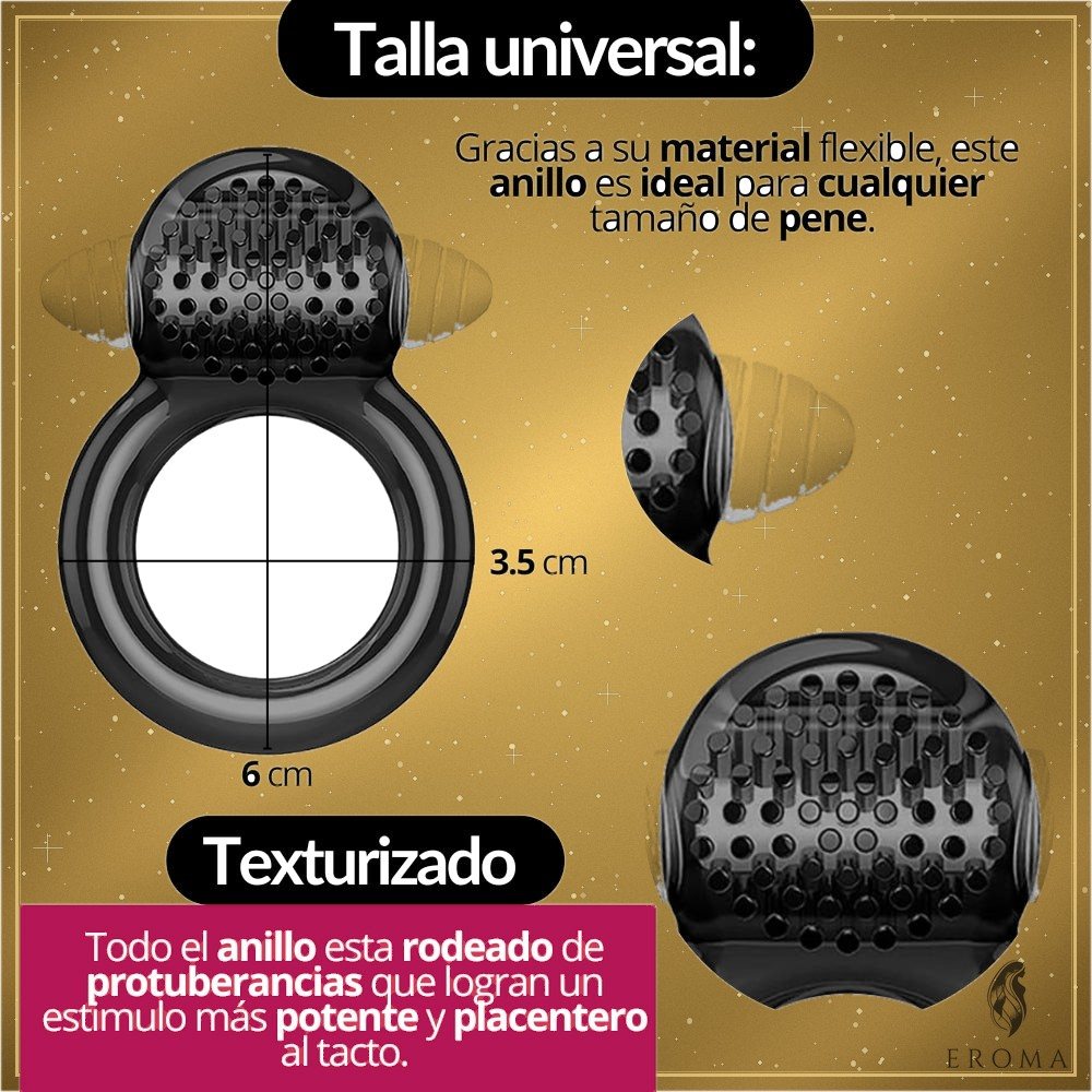 Anillo Vibrador Retardante para Hombre - vista 4