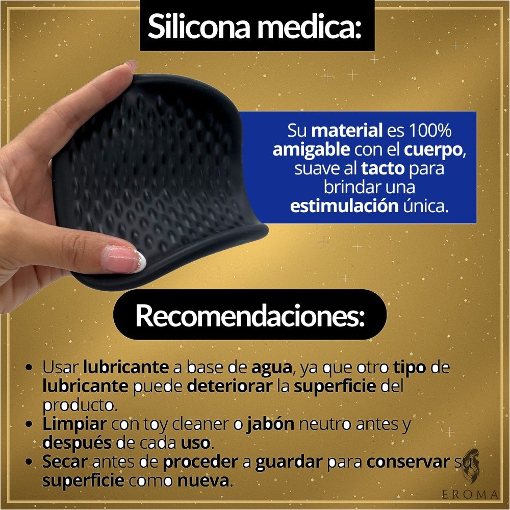 Masturbador Masculino Silicona Premium - vista 5