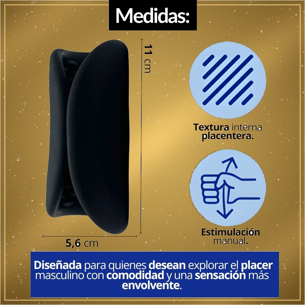 Masturbador Masculino Silicona Premium - vista 6