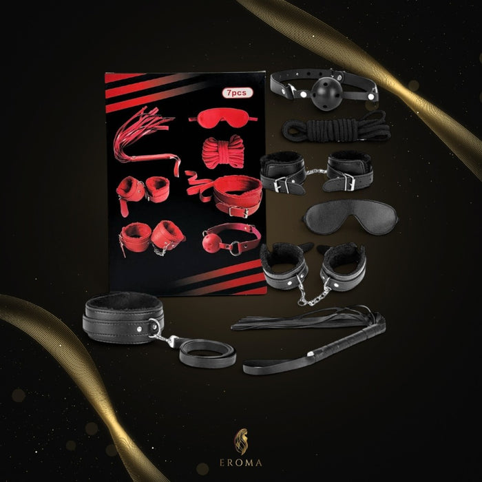 Kit Fetiche 7 Piezas Bdsm
