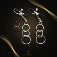Pinzas para Pezones Bondage Ajustables